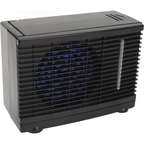 Ventilateur de Voiture 12V, Ventilateur de Refroidissement à Arrière à 2 Vitesses pour les Voitures, Camions, VR, DC12V Mini Climatiseur avec Autocollants Non Fossés Double, (1/5)