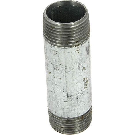 Bobine fonte galva longueur 100mm Mâle 1"