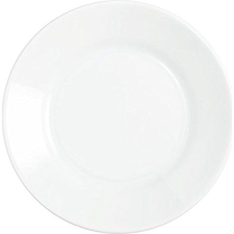 TIVOLI PIATTO PIANO 23,5CM BIANCO