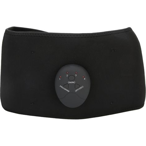 Ceinture Électrostimulation Abdominale Muscles Tonifiants Appareil Minceur Corps Batterie USB (1/5)