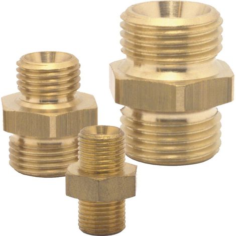 racord doble elmag 42384 latón 1/4 pulgada