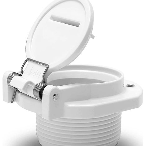 Raccord Aspiration GW9530 pour Piscine – Verrou Rotatif pour Aspirateur – Compatible Zodiac et Hayward – Lot de 3 – Sécurité rotation (1/5)