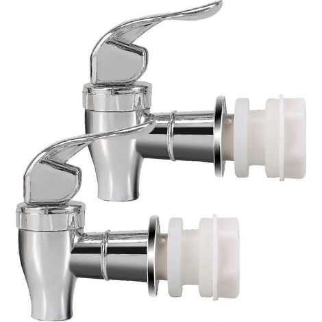 Robinet de rechange pour carafe de distributeur de boissons, robinets à poussoir, becs verseurs à levier de rechange pour distributeur de boissons (2 pièces) - Snngv (1/5)