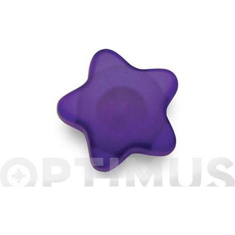 Möbelknopf Kinderzimmerknopf Schrankknopf Modell Blauer Stern