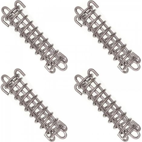 Fixations d'ombrage de Voile Tente Corde Résistante Ressort Trampoline 4 Pièces Métal Accessoires Ressorts pour Le Camping (1/5)