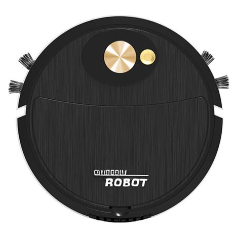 3-in-1-Saugroboter: intelligenter Kehrroboter, Staubsauger und Wischmopp, einfach zu reinigendes Gerät, per USB wiederaufladbarer Saugroboter. (1/5)