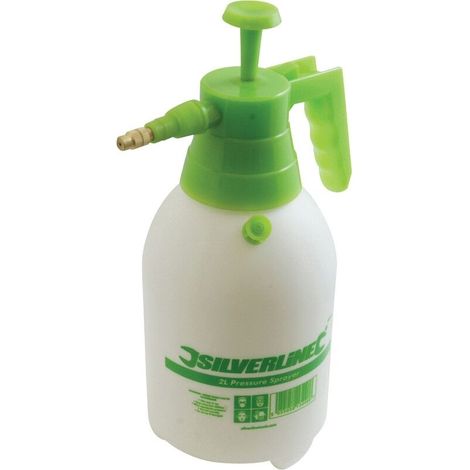 Pulvérisateur à pression préalable 2 L – Buse en laiton réglable – Plastique incassable et résistant au gel – Pour produits d'entretien (1/5)