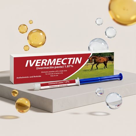 Le gel vermifuge pour chevaux est pratique pour un dosage précis et convient aux chevaux de tous âges. Il nettoie et protège les intestins en douceur. -- 1 unité (1/5)