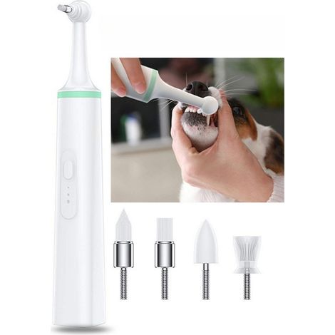 Brosse à Dents Électrique pour Animaux (1/5)