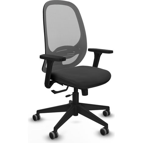 Sedia da ufficio piqueras y crespo Cilanco nero bracci regolabili (1/2)
