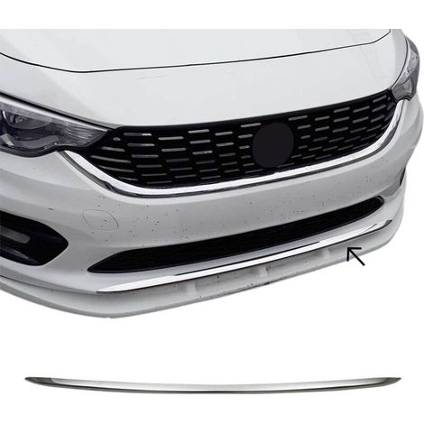Garniture de Pare-chocs Avant pour Fiat Tipo 2015-2022 Chromé