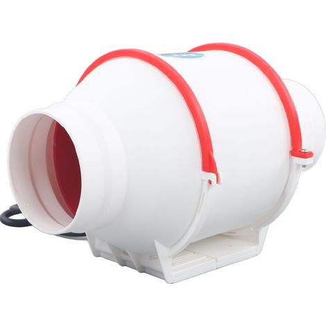 Ventilateur de conduit rond Yongji 4 pouces, hotte de cuisine haute puissance, ventilateur d'extraction, ventilateur de conduit d'appoint, norme européenne 220 V (1/5)