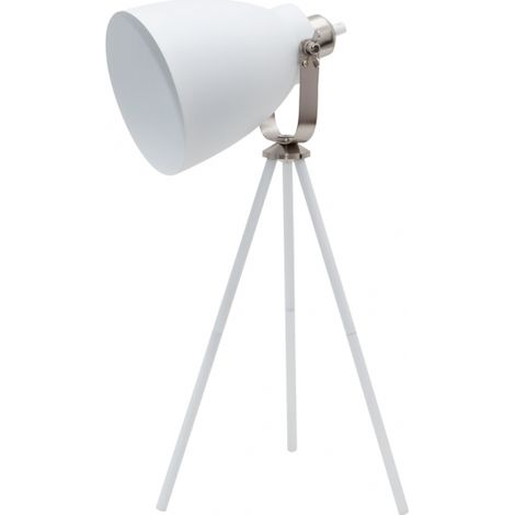 Tabletop Tripode Getting 1xe27 Blanc 55x17d-27d