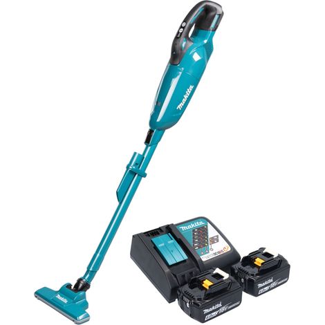 Aspiradora sin cable Makita DCL 284 FRG2 18 V 0,73 l sin escobillas + 2 baterías de 6,0 Ah + cargador (1/5)