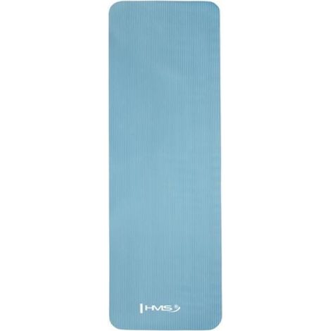Tapis De Yoga - Epaisseur 12 Mm - Matiere NBR - Pour Yoga Aerobic Fitness Plage - Bleu - 183 X 61 Cm - 1 Piece (1/4)
