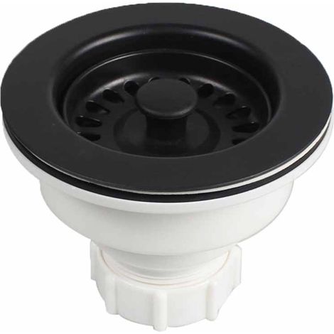 Kit De Vidange D'évier - Siphon Cuisine Avec Filtre Anti-Obstruction - Compatible Ouverture 83 À 90 Mm - 1 Pièce