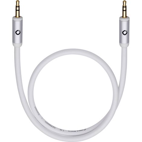 Klinke Audio Anschlusskabel [1x Klinkenstecker 3.5 mm - 1x Klinkenstecker 3.5 mm] 3.00 m Schwarz ver
