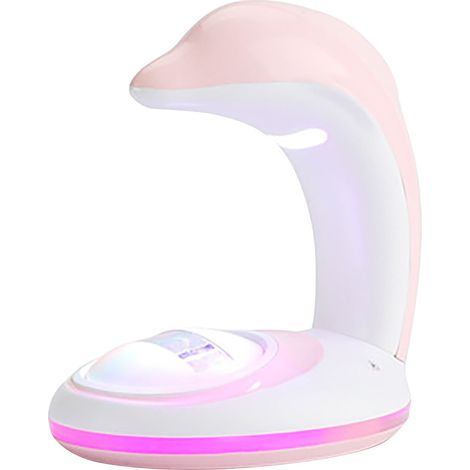 Lampe Projecteur Arc-en-ciel - Lumière LED pour Décoration Intérieure - Fonctionne sur Pile AAA ou Alimentation DC 5 V - 13,6 x 9,8 x 15,2 cm - 1 Pièce (1/4)