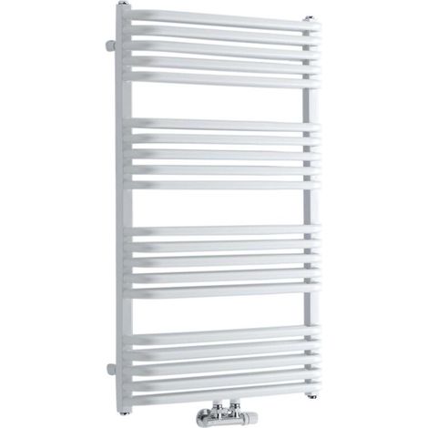 Hudson Reed Arch – Sèche-Serviettes Incurvé – Blanc 100 x 60cm (1/5)