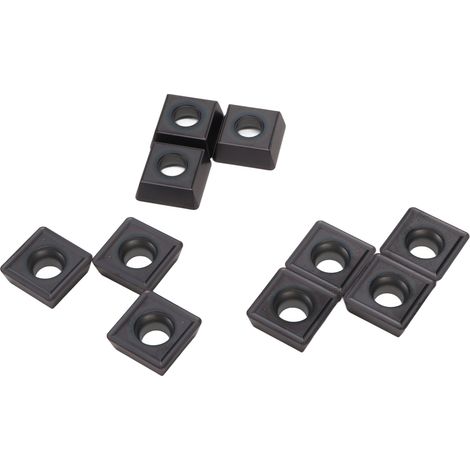 10 pièces plaquettes de tournage carbure réversibles revêtues pour fraisage bois outils CNC tour RDMT0802MOTN (1/5)
