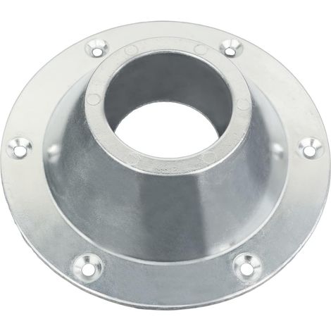 Base de Pied de Table - 1 Pièce - Aluminium Moulé - Fixation Amovible Ø60mm - Camping-car Bateau Cuisine - Diamètre 60 mm (1/5)