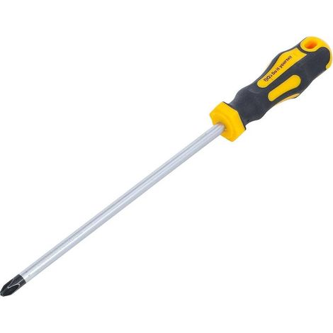 Tournevis Cruciforme PH3 - Lame 200 mm - Acier, Manche Ergonomique - Précision et Confort, - D-Work (1/5)