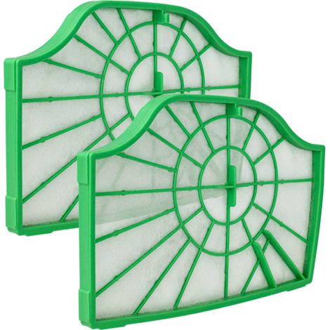 vhbw Set de 2x filtro de protección del motor reemplaza Sebo 1825 para aspiradoras - Filtro protector motor