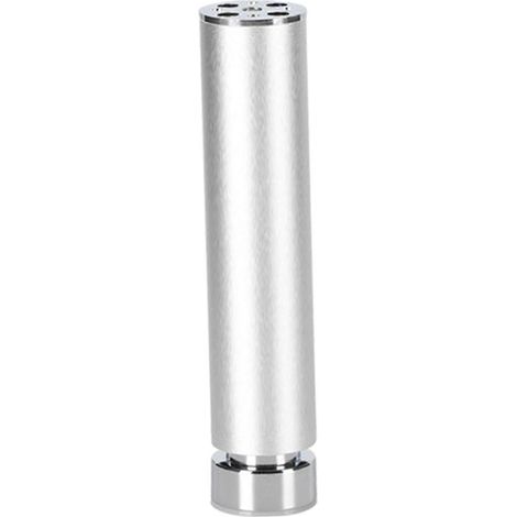 Pieds de canapé robustes en alliage d'aluminium, adaptés aux lits, étagères et tables basses, argentés, 35 cm. (1/5)