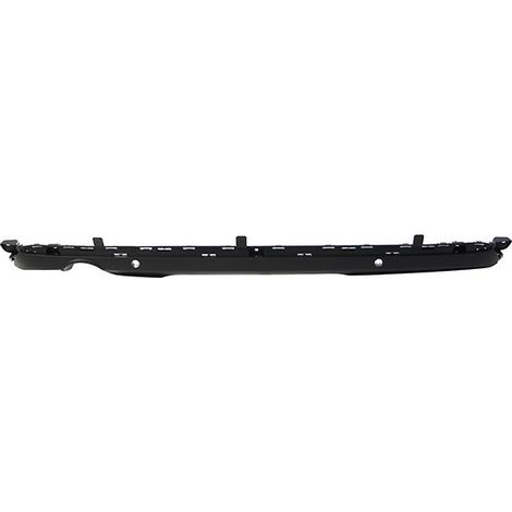 Spoiler de pare-choc arrière noir avec trous radars et moulures Renault Clio 5 phase 1 2019-2023