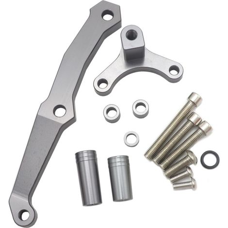 Teile und Zubehör für Kawasaki Z800 Motorräder 13-18: Lenkungsdämpfer, Titan-Rohrhalterung, Lenkungsstabilisator (1/4)