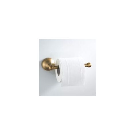 Portarotolo da parete in ottone bronzo spazzolato – Installazione facile – Design moderno – Dimensioni 20 x 7,2 x 5,6 cm (1/5)