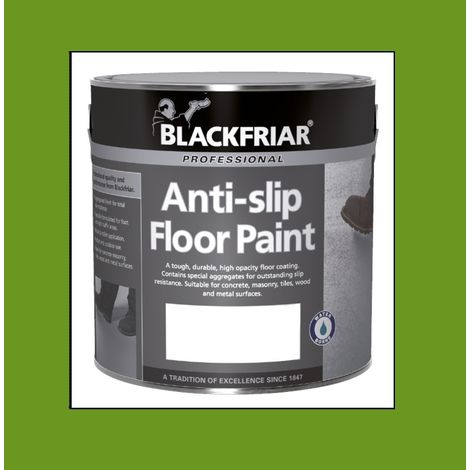 Blackfriar Anti-Slip Floor Paint - Tough and Durable - Green - 2.5 Litre