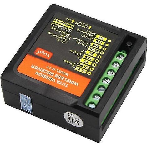 Tuya 2.4G WiFi Application Contrôleur d'ouvre-porte de garage automatique Module relais intelligent Télécommande sans fil avec commande vocale LF WHBYV (1/4)