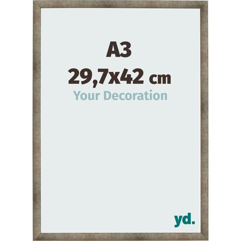 yd. - Cadre photo A3 29.7x42 - Metal Vintage - MDF - Bologna