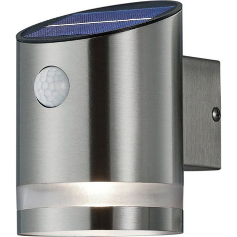 Applique da Esterno a LED in Acciaio Nickel Opaco (1/2)