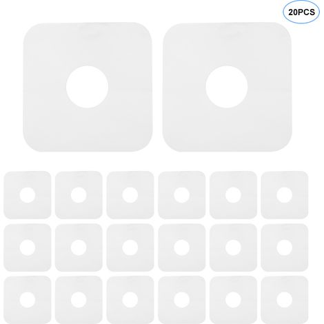 20 pochettes blanches anti-statiques 12 pouces pour vinyles, housses de protection pour platine CD et disques (1/5)