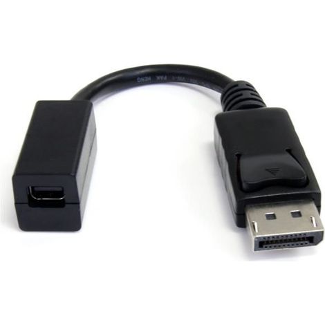 StarTech.com Câble DisplayPort vers Mini DisplayPort 15 cm - Vidéo UHD 4K x 2K - Câble Adaptateur DP Mâle vers Mini DisplayPort Femelle - Câble de Rallonge pour Ordinateur DP vers Moniteur mDP 1.2 (1/5)