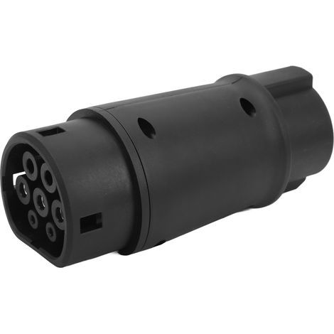 Typ-1-zu-Typ-2-Ladeadapter für Elektrofahrzeuge, EV-Anschluss, 16–32 A, 220–250 V für Fahrzeuge nach US-amerikanischem und EU-Standard (1/5)