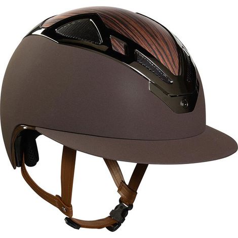 Casco equitazione Suomy apex wood lady brown matt: 59 cm, Marrone