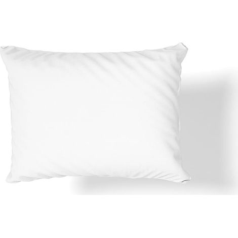 Federa in raso di cotone 50x60 bianco