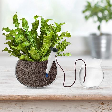 10 Piquets Système D'arrosage Automatique, Système D'irrigation Automatique de Jardin, Système D'irrigation Auto-Goutte à Goutte pour Plantes Outils Irrigation Goutte à Goutte Automatique (1/5)