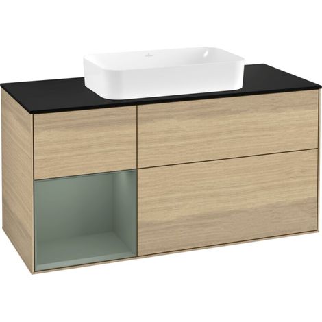 Villeroy & Boch F292GMPC Armoire sous lave-mains Finion F29