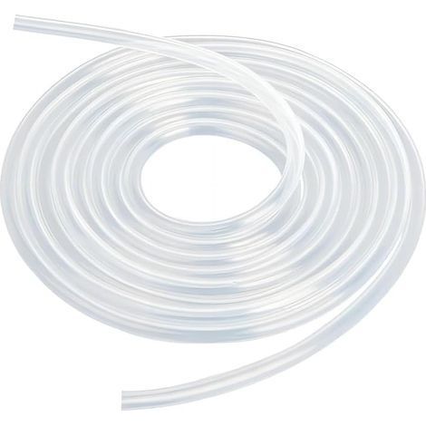 Tuyau en PVC transparent 5 mm x 7 mm pour bassin, aquarium et irrigation, tuyau d'air, 2 mètres (1/5)