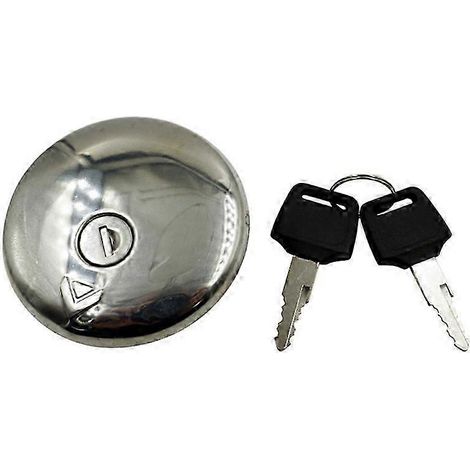 Bouchon de réservoir d'essence antivol pour motos Suzuki GN125 et GN250, avec 2 clés. Pièce de rechange. (1/5)