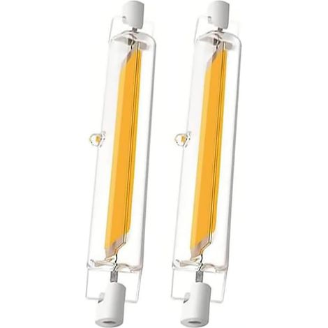 Ampoules R7S LED 78mmDimmable10W Blanc Froid 6000K 1000LM LED R7S Équivalent à Lampe Halogène 100W,R7s Led Sans Scintillement,Éclairage à Faisceau 360°,2 Pièces (1/5)