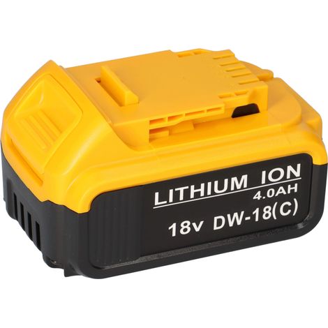 vhbw Akku kompatibel mit Dewalt DCC018N-XJ, DCD708, CL3.C18S, DCC018N, D25303DH, D25303DH-XJ Elektrowerkzeug (4000 mAh, Li-Ion, 18 V) (1/5)