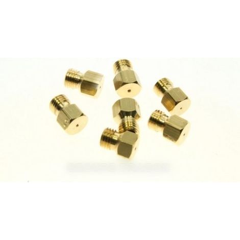 JUEGO DE INYECTORES DE GAS BUTANO G30-G31 PARA COCINA FAURE