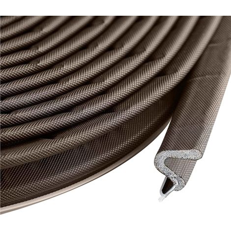 Joint D'Etanchéité Porte Fenêtre - Joint En Mousse En Forme De V Recouvert De Pu - Pour Fente De Cadre De Porte Ou Fenêtre - 15 M (1/5)