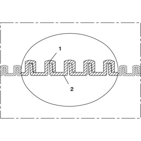 Saugschlauch EVA 373 ID 32mm AD 40,40mm 4.2mm L.30m Rl. (1/2)