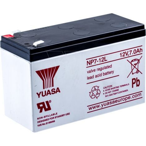 513940101 - Batterie 12V 7Ah pour Tondeuse HUSQVARNA